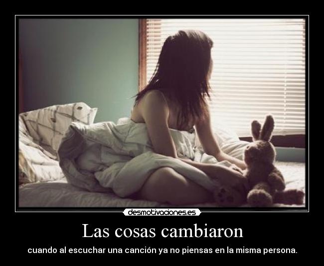 Las cosas cambiaron - 