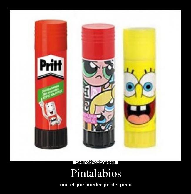 Pintalabios - con el que puedes perder peso