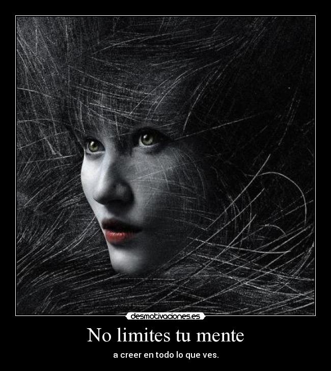 No limites tu mente -