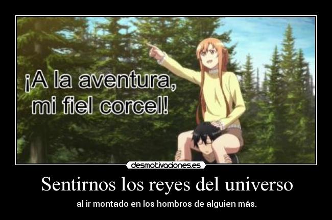 carteles harukaze raptorhunters 1291 sword art online sao kirito asuna dedicado delfinito xqsi delfi desmotivaciones