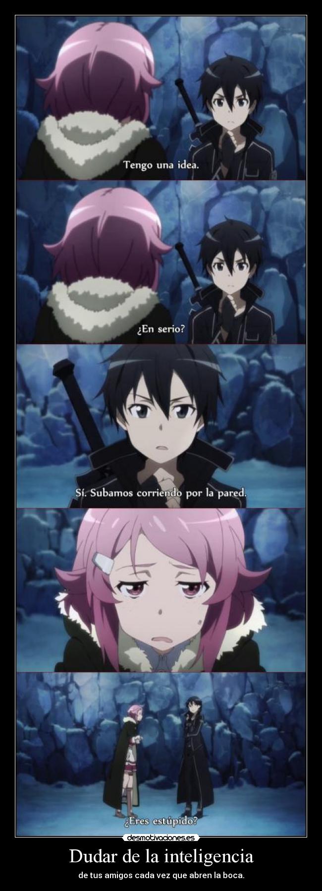 carteles harukaze raptorhunters 1291 sword art online sao kirito lizbeth shinozaki rika tan sexy desmotivaciones