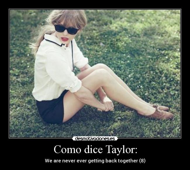 carteles taylor swift desmotivaciones