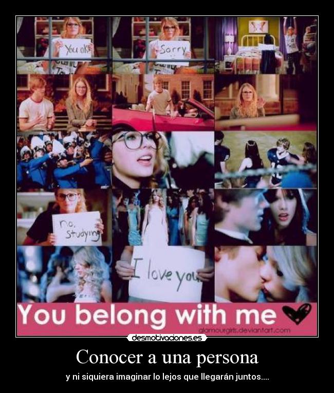 Conocer a una persona - 