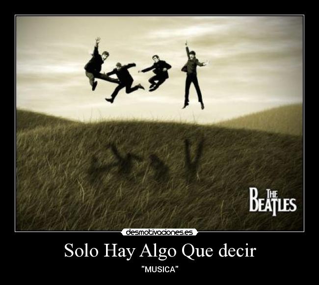 Solo Hay Algo Que decir -