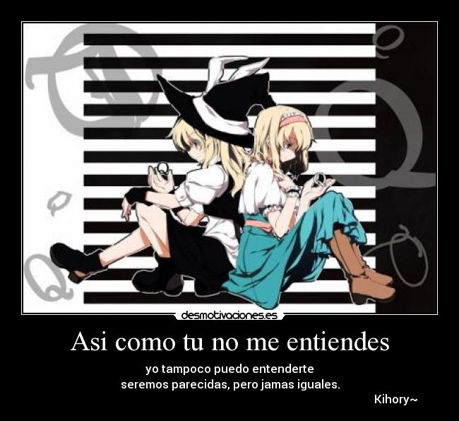 Asi como tu no me entiendes - 