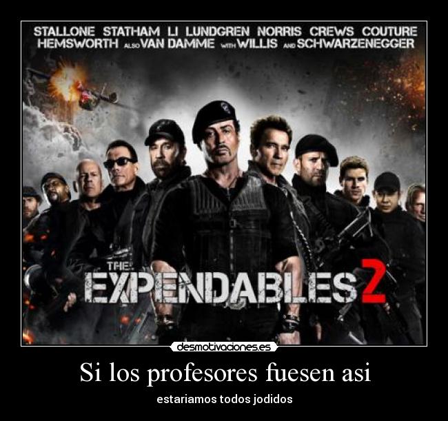 Si los profesores fuesen asi - estariamos todos jodidos