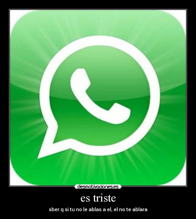 es triste - 