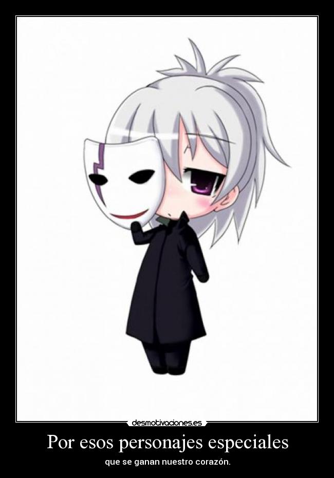 Por esos personajes especiales -