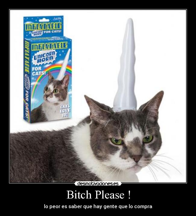 Bitch Please ! - lo peor es saber que hay gente que lo compra