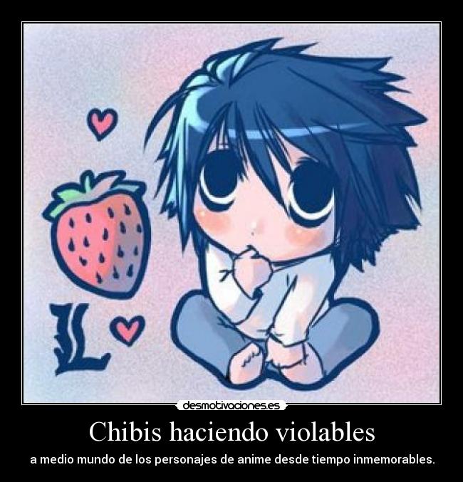 Chibis haciendo violables -