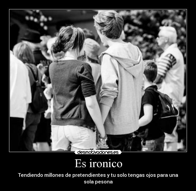 Es ironico -