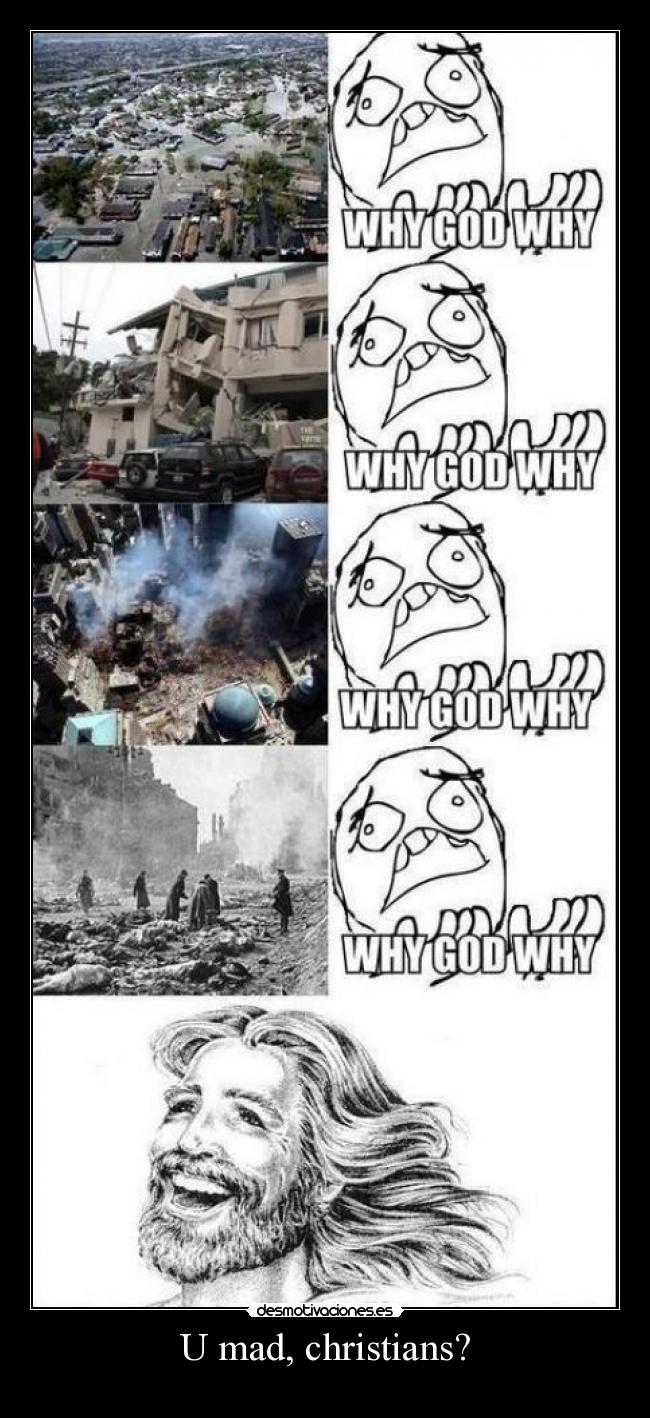 U mad, christians? -