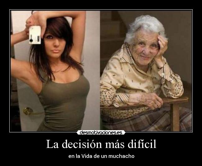 La decisión más difícil - en la Vida de un muchacho