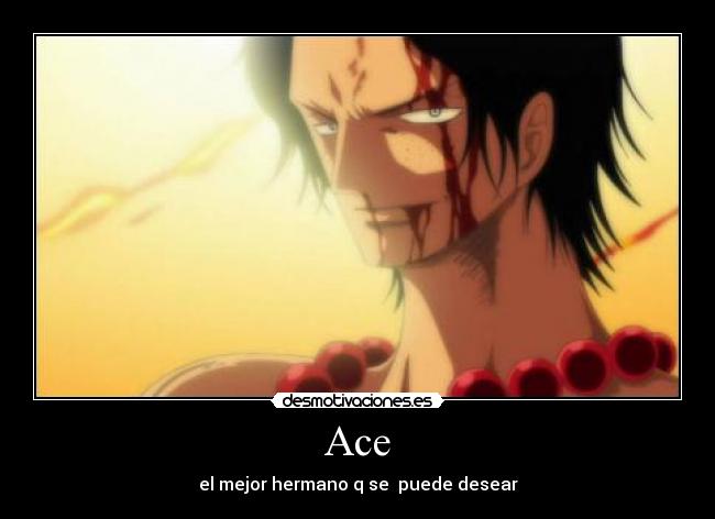 Ace - el mejor hermano q se  puede desear