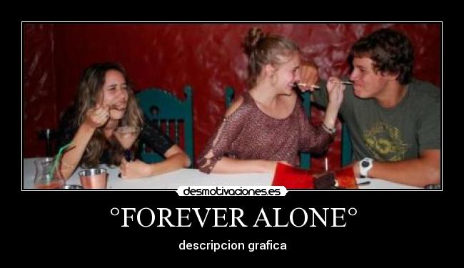 °FOREVER ALONE° - descripcion grafica