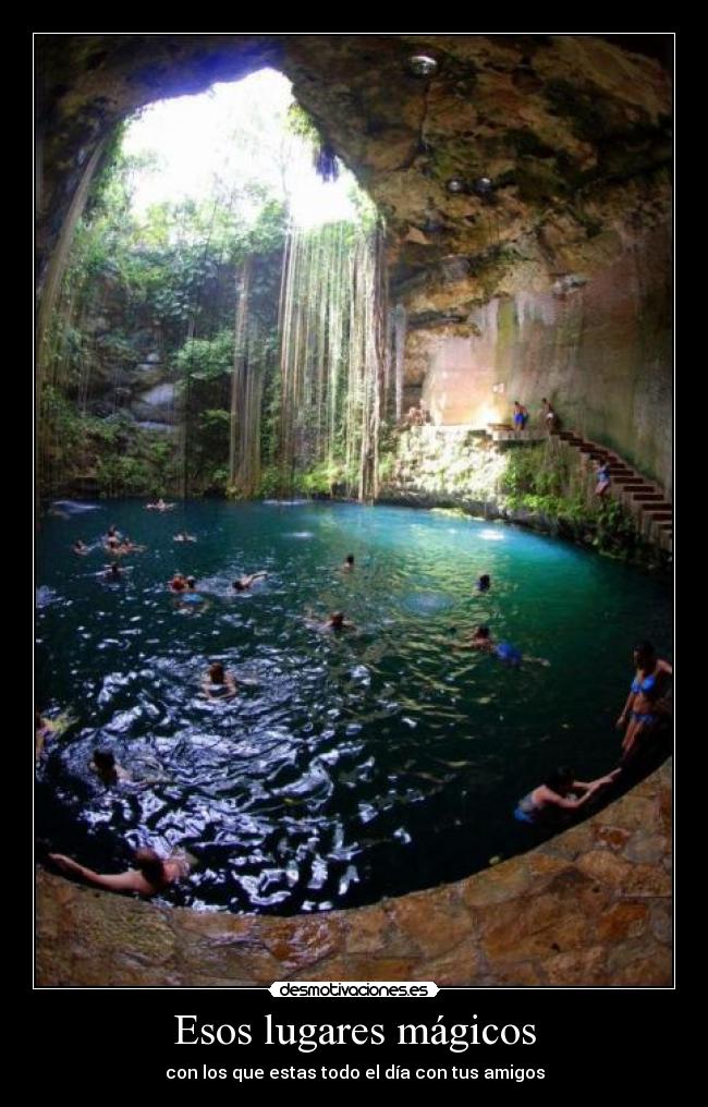Esos lugares mágicos - con los que estas todo el día con tus amigos