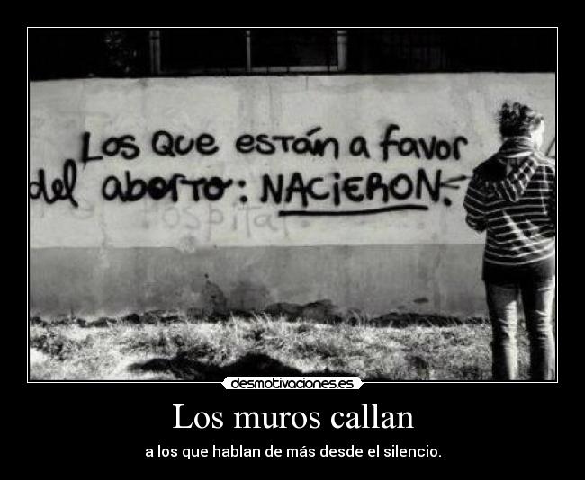 Los muros callan - 