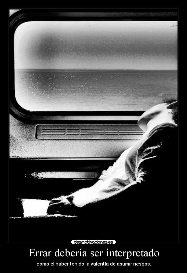 Errar debería ser interpretado -