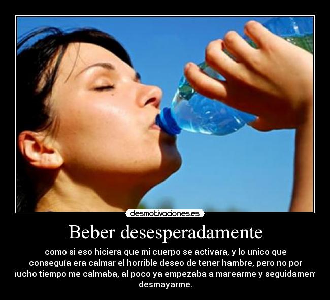 Beber desesperadamente - 