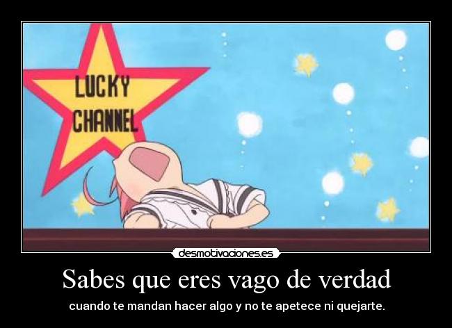 carteles lucky channel mola desmotivaciones