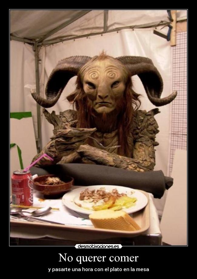 No querer comer - 