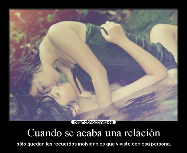 Cuando se acaba una relación - 