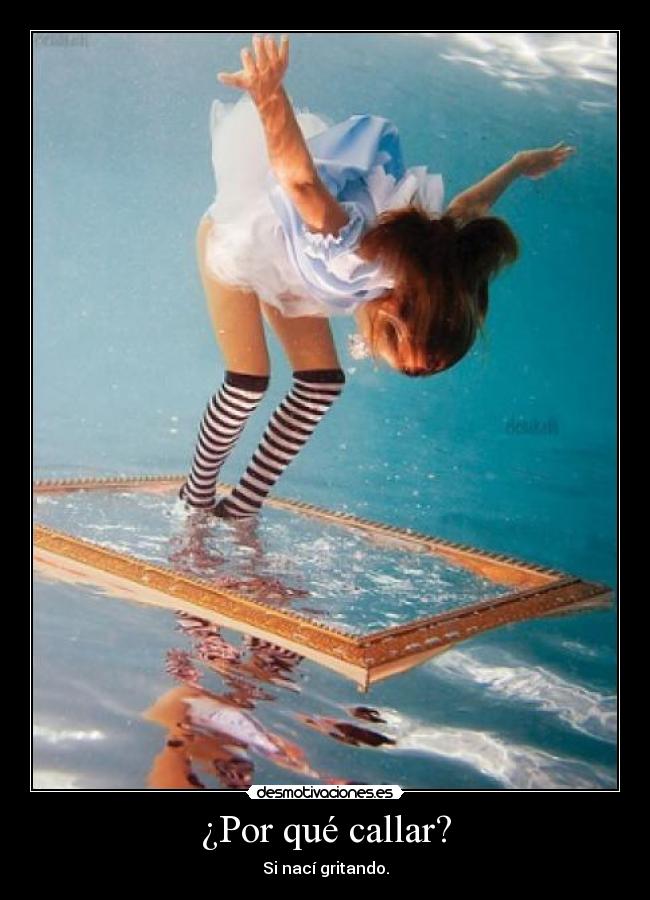 ¿Por qué callar? -