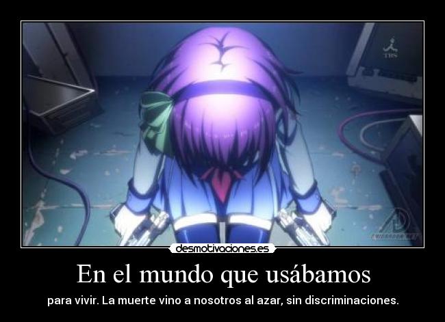 En el mundo que usábamos - 