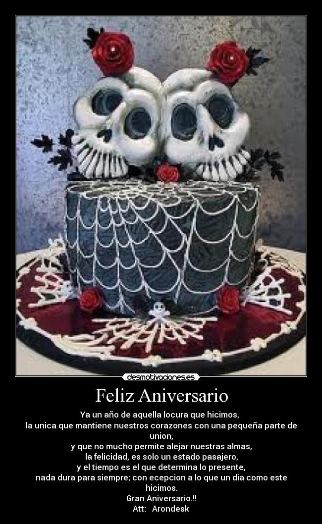 Feliz Aniversario -