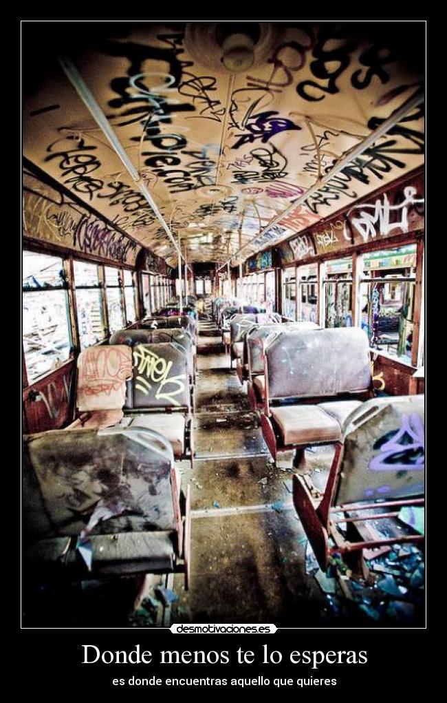 Donde menos te lo esperas - 