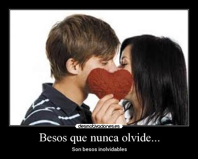 carteles besos desmotivaciones