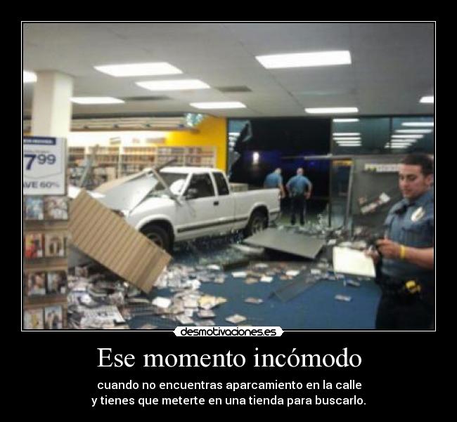 Ese momento incómodo -