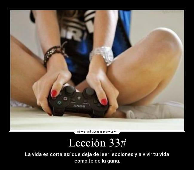 Lección 33# - 