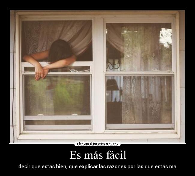 Es más fácil -