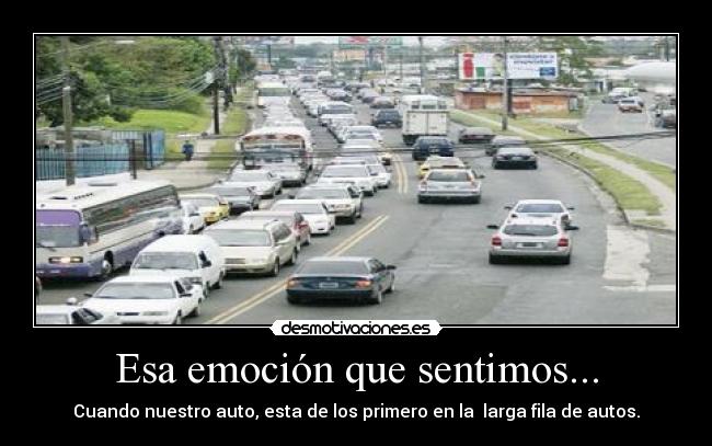 carteles autos carreteras filas desmotivaciones