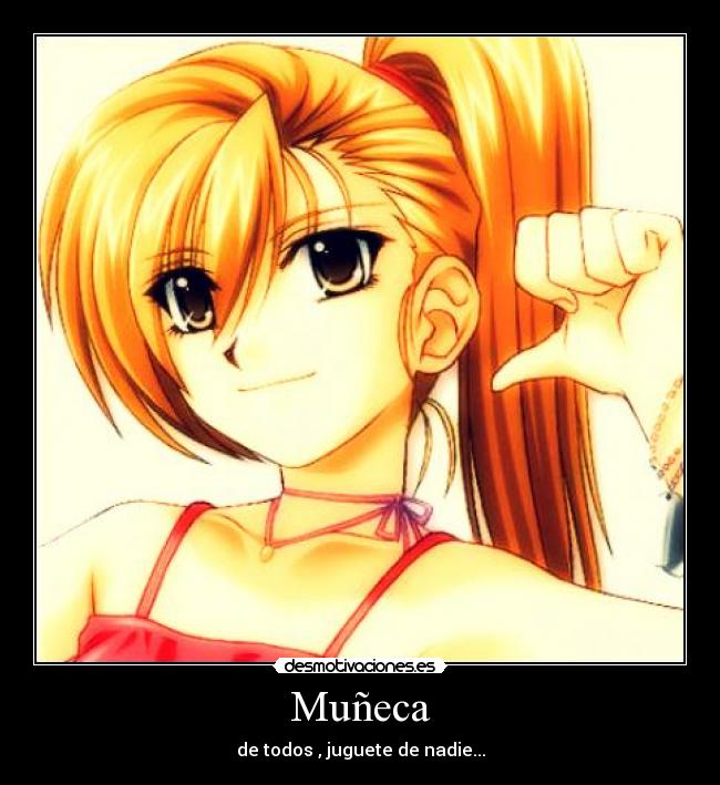 muñecas animes