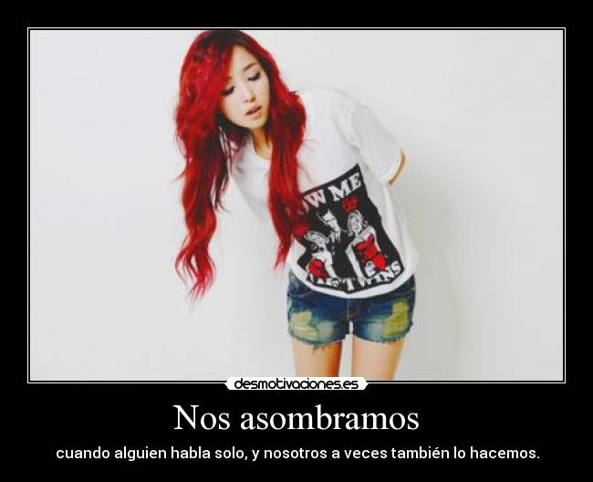 Nos asombramos - 