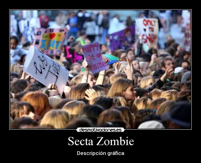 Secta Zombie - Descripción gráfica