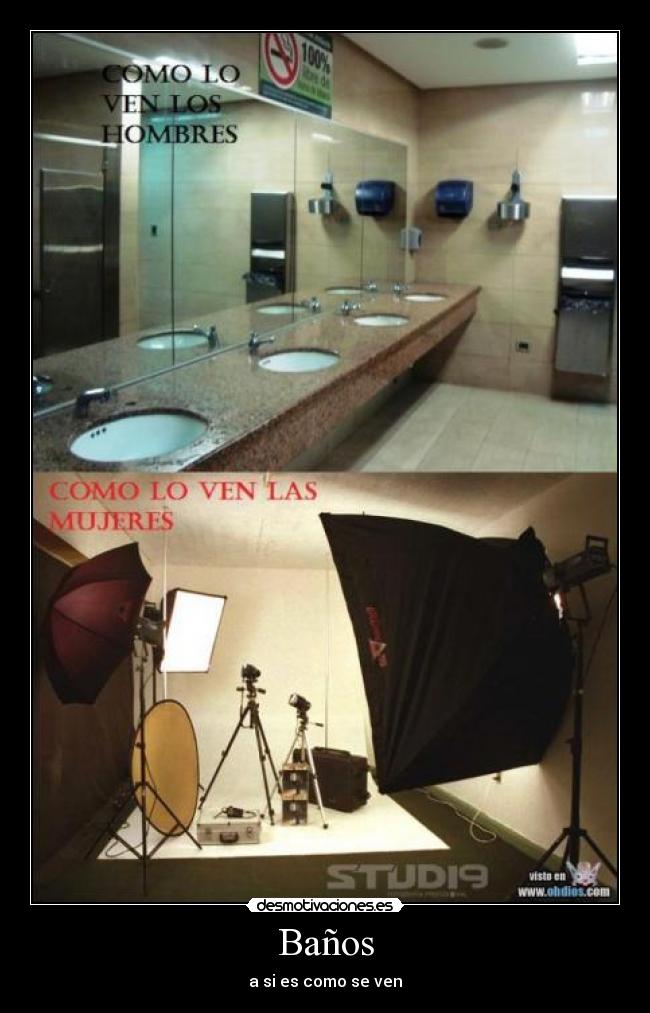 Baños - a si es como se ven