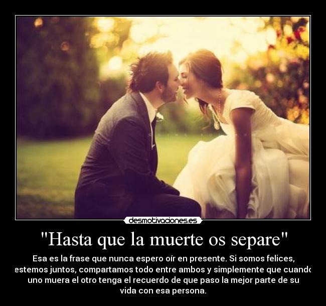 Hasta que la muerte os separe - 