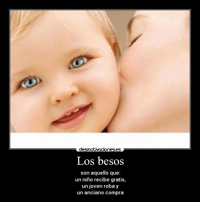 Los besos -