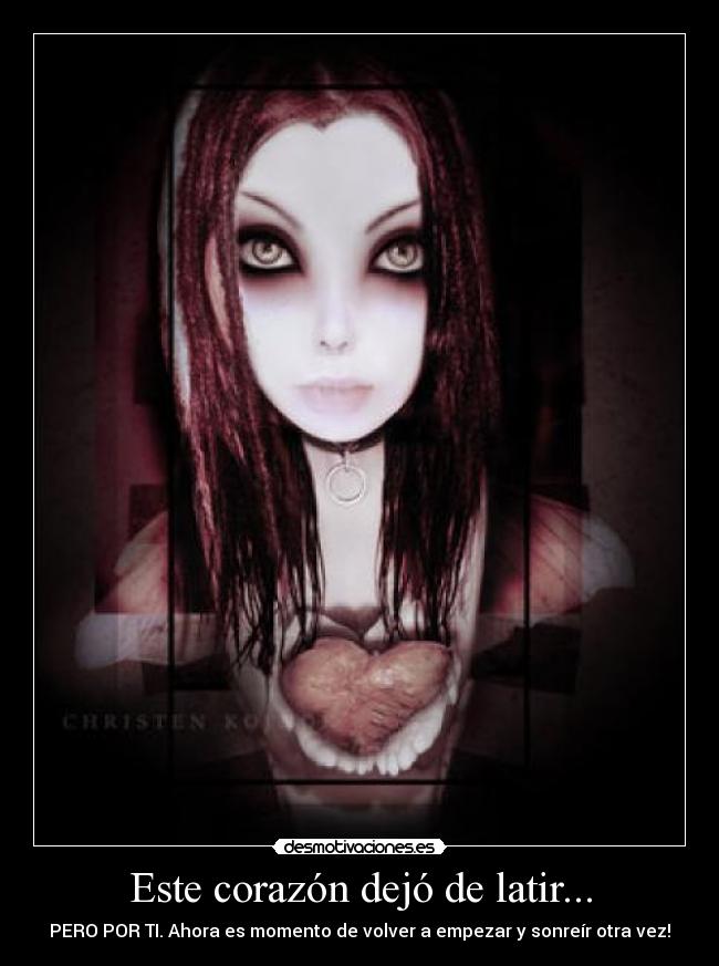 Este corazón dejó de latir... -