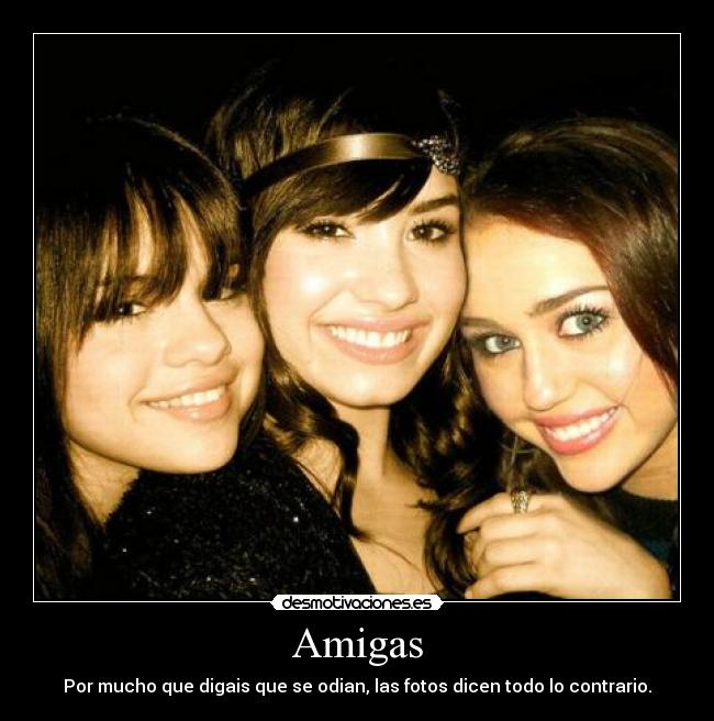 Amigas - Por mucho que digais que se odian, las fotos dicen todo lo contrario.