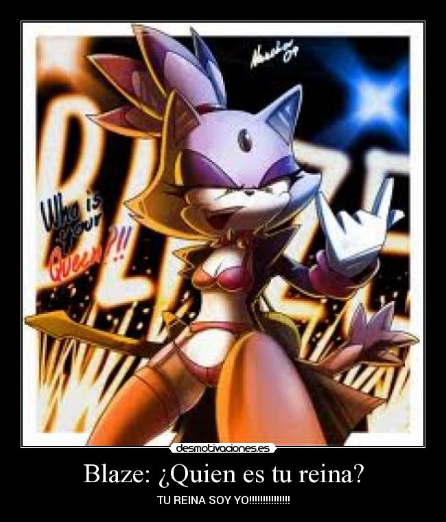 Blaze: ¿Quien es tu reina? - 