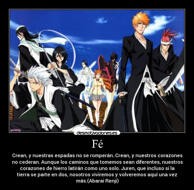 carteles una las mejores frases bleach desmotivaciones