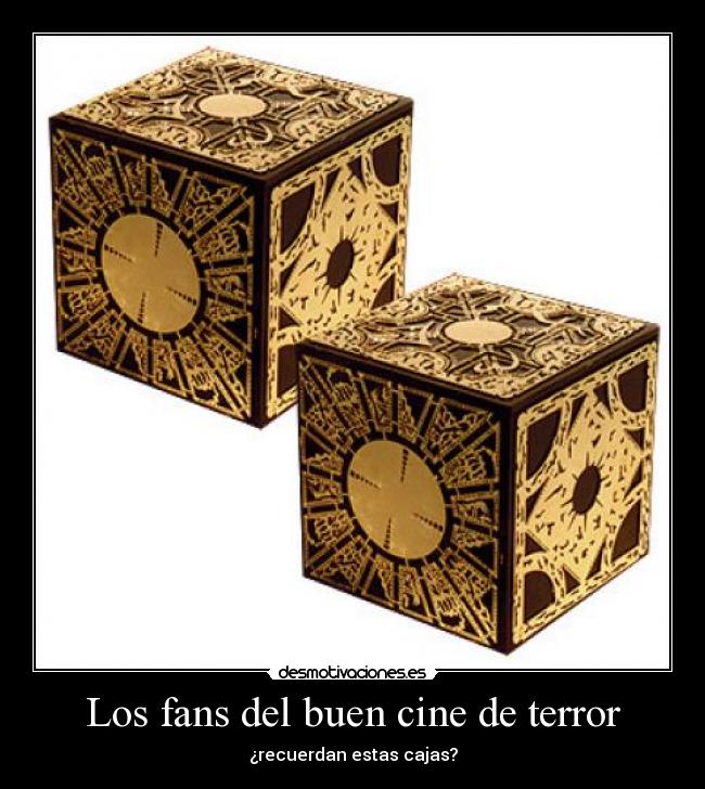Los fans del buen cine de terror -