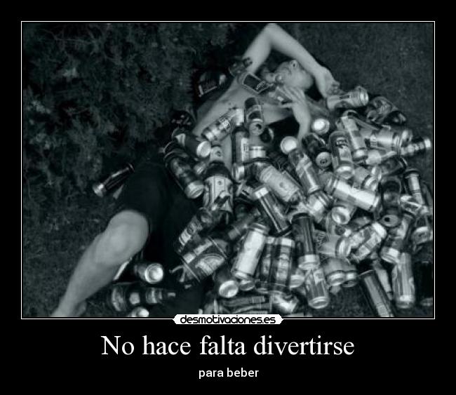 No hace falta divertirse -