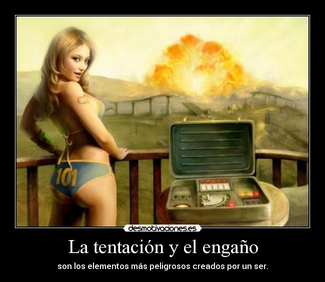 carteles fallout ciudad megaton 101 bomba bikini destruccion posapolalipsis postapocalipsis anonimo13 desmotivaciones