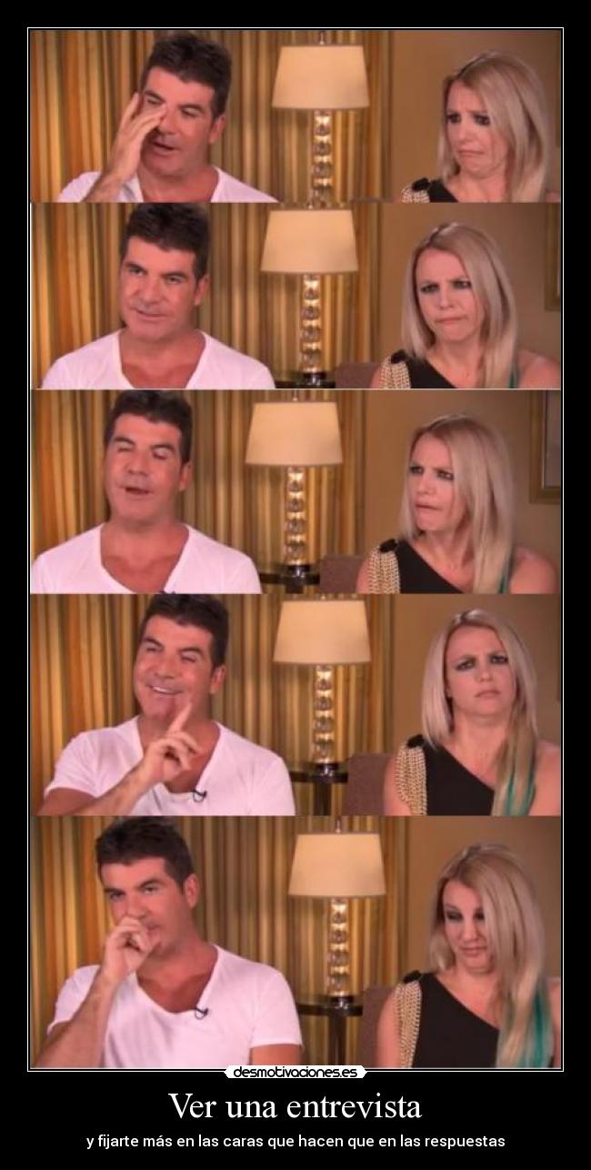 carteles britney britneyspears simoncowell thexfactor desmotivaciones