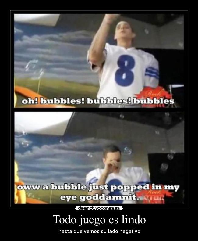 Todo juego es lindo -